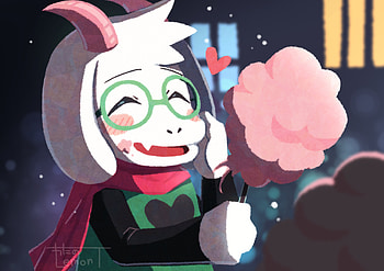 Ralsei's Sweet Moment | Deltarune, Ralsei (deltarune), video game, deltarune HD wallpaper