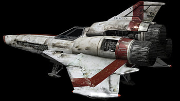 battlestar galactica viper - HD wallpaper