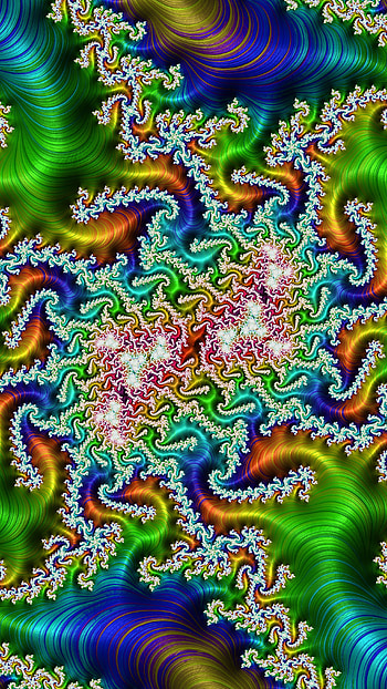 Trippy Psychedelic Trance Fractal, trance, trippy, psychedelic, colors, Abstract, fractal HD phone wallpaper
