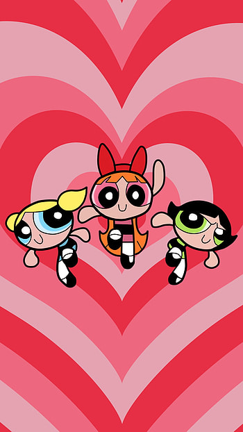Powerpuff Girls Heart - Novocom.top HD phone wallpaper