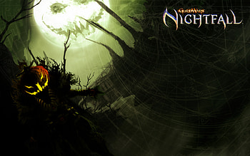 Guildwars Nightfall, halloween, night fall, guildwars, guild wars, nightfall HD wallpaper