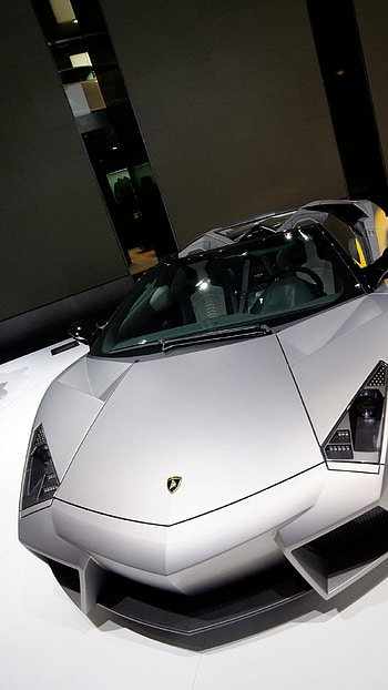 Lamborghini Hexagon, Silver, Car HD phone wallpaper