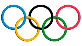 Olympic rings, Olympics HD wallpaper
