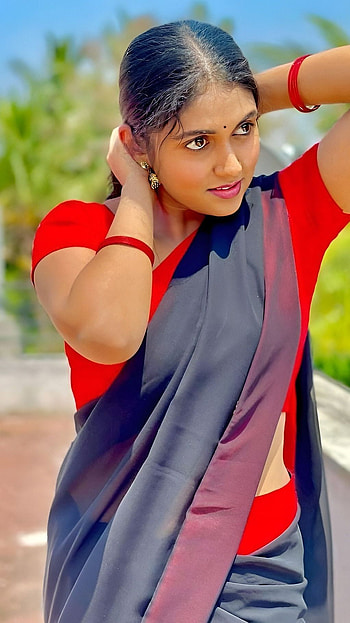 Rinku rajguru, marathi actress, saree beauty HD phone wallpaper
