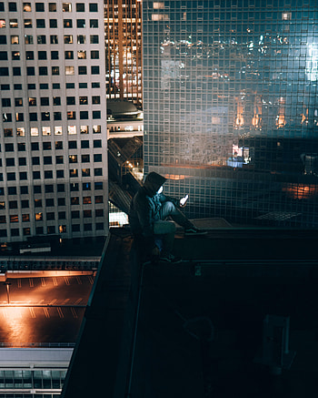 Alone, Architecture, City, Miscellanea, Miscellaneous, Human, Person, Loneliness, Lonely HD phone wallpaper