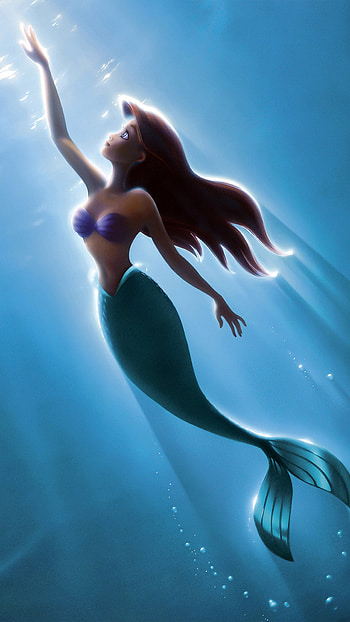 Ariel, The Little Mermaid, Sony Xperia HD phone wallpaper