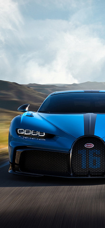 Chiron, cars, blue, car, blue_car, Hot, bugatti, 3B HD phone wallpaper