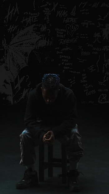 Xxxtentacion, Dark Theme, Alone HD phone wallpaper
