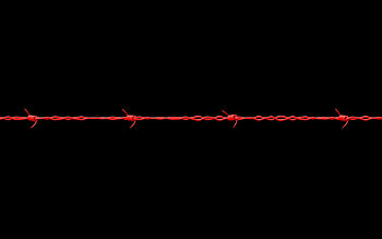Minimalism, Barbed Wire HD wallpaper