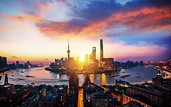Shanghai Skyline, , Urban cityscape, Shanghai HD wallpaper