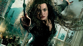 Bellatrix Lestrange, Deathly Hallows part 2 , Dark magic brilliance HD wallpaper