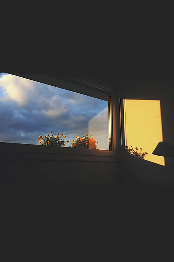 Sunset Aesthetic, sunset, anime, aesthetic HD phone wallpaper
