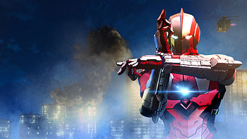 Ultraman Rising — Neon City Sentinel () / Rising Ultraman: Guardian Over Tokyo —, Ultraman: Rising HD wallpaper