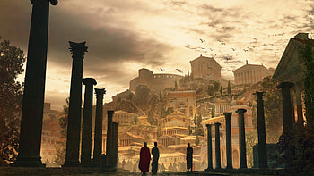 Rome, Fantasy, City HD wallpaper