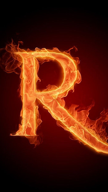 R Letter, Fire HD phone wallpaper
