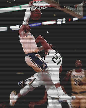 POSTERIZED, basketball, La, Dpoy, Lakers, NBA, DUNK HD phone wallpaper