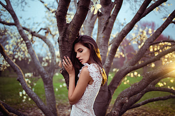 Zorana Kuzmanovic Model , girls, model, white-dress HD wallpaper