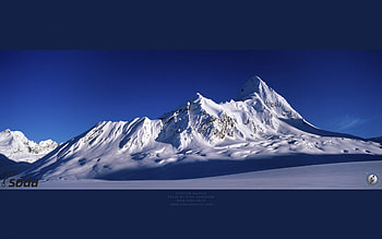 Pinnacle Summit, blue, white, top, glaciers, summit, pinnacle, snow, nature, peak, mountains, ice HD wallpaper