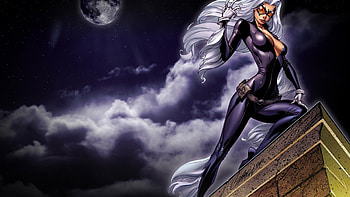 Cat Woman, bat, cat, anne, woman HD wallpaper