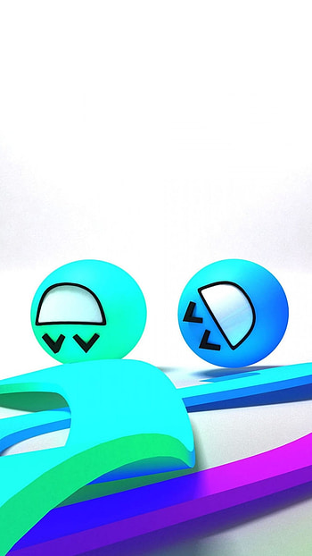 Smile Wale, Colorful, Smiley Balls HD phone wallpaper
