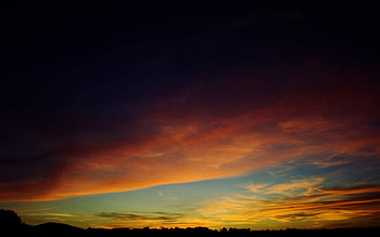 Landscape, Sunset HD wallpaper