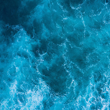 Water, Waves, View From Above, Texture, Textures, Surface HD phone wallpaper
