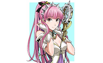 Rider, pink hair, anime girl, fate series HD wallpaper