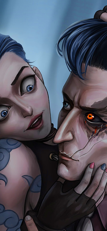 Arcane Vibes: Jinx & Vi Dynamic , Jinx (League Of Legends), TV Show, Arcane HD phone wallpaper