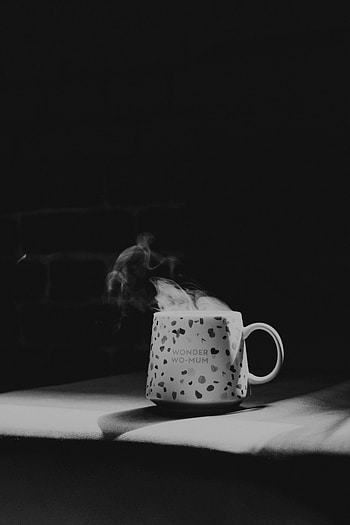 Words, Cup, Bw, Chb, Inscription HD phone wallpaper