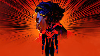 Miguel O Hara In Spider Man Beyond The Spider Verse 2024, spider-man-beyond-the-spider-verse, movies, 2024-movies, spiderman, spiderman-2099, superheroes, artwork, artist, digital-art HD wallpaper