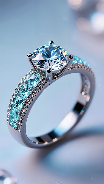 Radiant Diamond Ring: Stunning Elegance, diamond ring, diamond, ring, jewelry, gemstone HD phone wallpaper