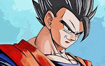 Gohan, , vector art, Dragon Ball, DBS, Dragon Ball Super, DBS characters, Gohan DBS, Granolah , Gohan Dragon Ball HD wallpaper