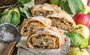 Strudel Food, Marillen Strudel, Mein Schner Garten HD wallpaper