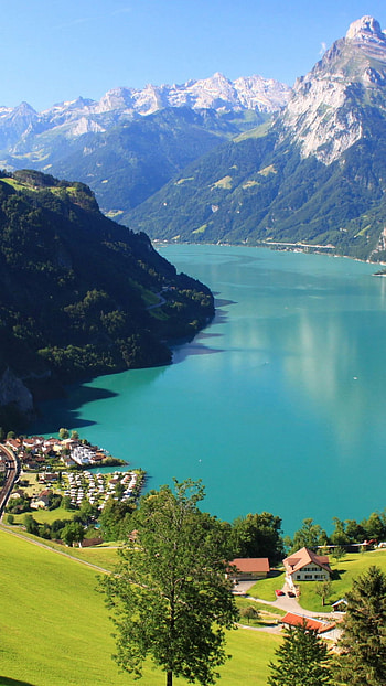 Switzerland , , Breathtaking views, Swiss charm HD phone wallpaper