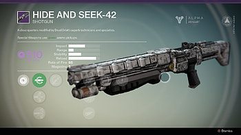 A marksman's weapon modified by Dead Orbit's superb technicians and specialists. The Crypt Dweller SR1 is a legendary scout rifle... HD wallpaper