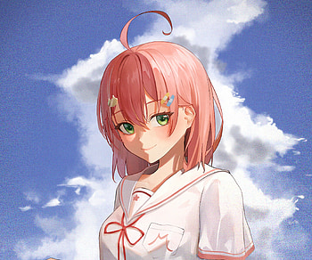 Sakura Miko, hololive, Sakura Miko, Anime, Virtual Youtuber HD wallpaper