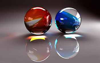 Glass Balls, cold, coloured, hot, balls HD wallpaper