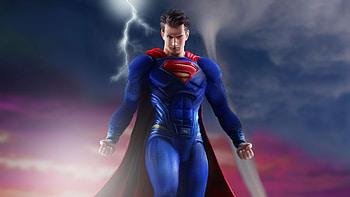Superman Flying, superman, artwork, digital-art, superheroes HD wallpaper