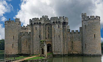 Robertsbridge, England, Buyoya, Bodiam Castle HD wallpaper