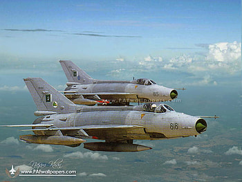 F 7s No_2 18Sqn in formation, force, pakistan, aircraft, air HD wallpaper