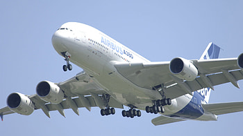 Finally the much talked about Airbus A380 touched down on Indian soil at at the new HD wallpaper