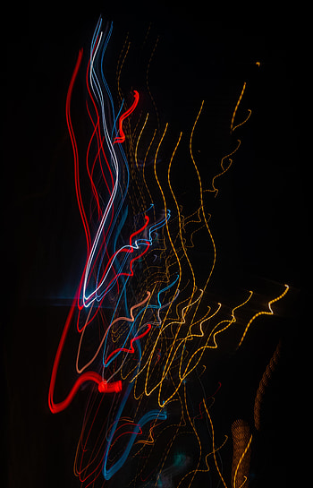 Abstract, Shine, Light, Lines, Blur, Smooth, Long Exposure HD phone wallpaper