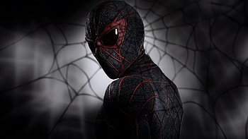 Madame Web : Tahar Rahim as Ezekiel Sims in Shadowed Spider Suit, movie, Madame Web, Tahar Rahim, Ezekiel Sims HD wallpaper