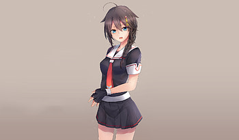 Shigure Kancolle Kantai Collection, kantai-collection, anime-girl, anime, artist, artwork, digital-art HD wallpaper
