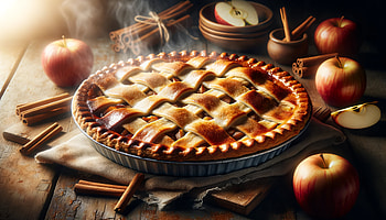 Homemade Apple Pie - Delicious Dessert Background, apple pie, dessert, baking, cinnamon, food graphy HD wallpaper