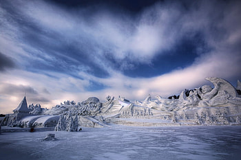 China artshow of the snow, china, art, snow, show HD wallpaper
