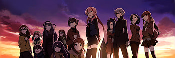 Characters, Anime girls, Mirai Nikki, Gasai Yuno HD wallpaper