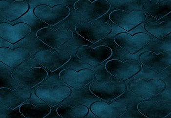 Blue and black hearted, blue, hearts, sad, black HD wallpaper