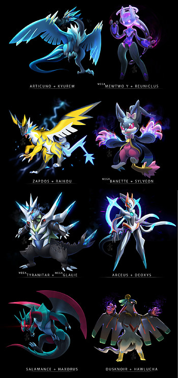 Pokefusion / Pokemon Fusion HD phone wallpaper