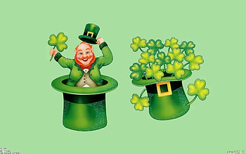 Irish fairy , St. Patrick's Day, Leprechaun magic, Cat HD wallpaper